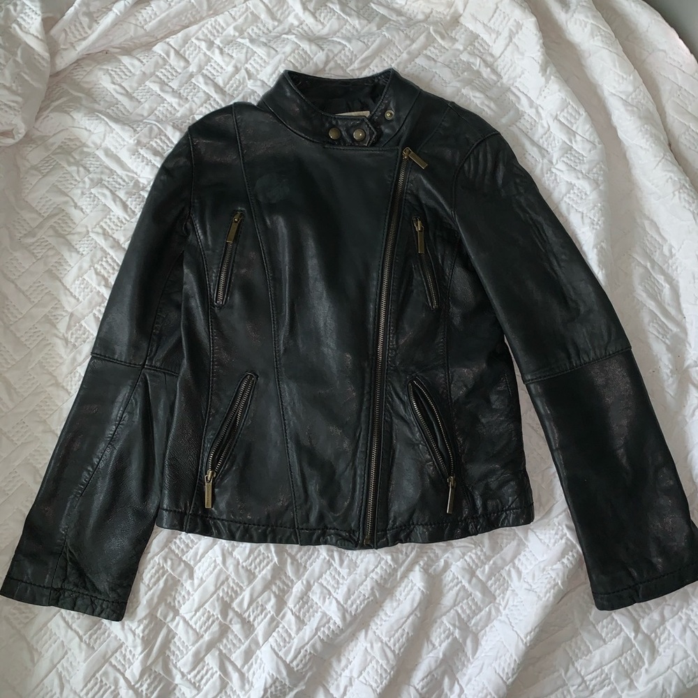 Michael Kors Leather Jacket